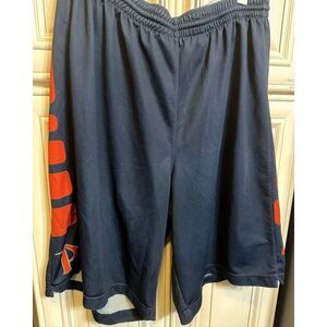 Nike mens DNA Basketball Active Athletic Shorts Black Orange extra large